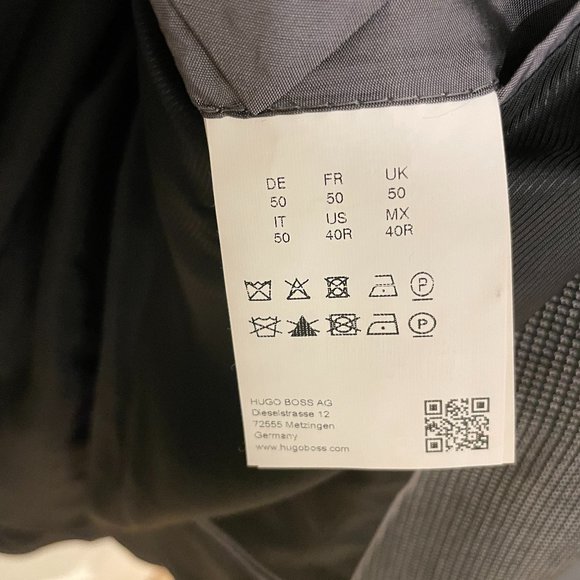 Hugo Boss Men's 40R Blazer 100% Wool - Picture 3 of 3